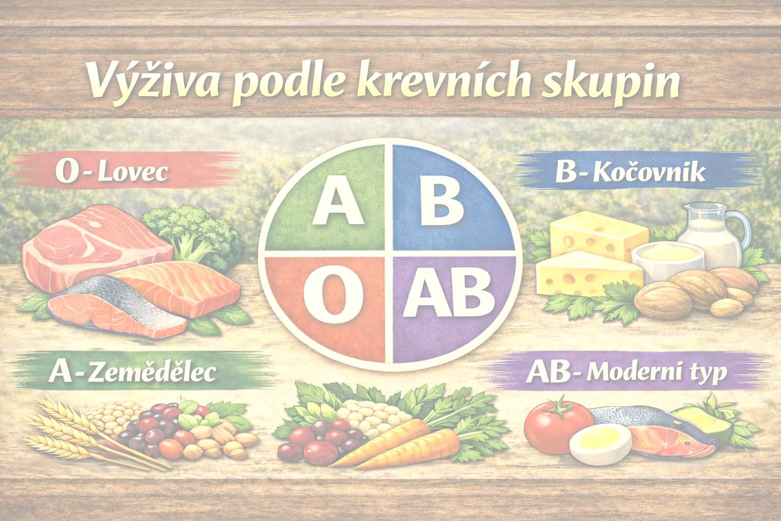 Výživa a krevní skupiny