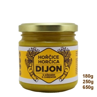 Hořčice Dijon s křenem