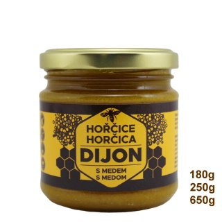 Hořčice Dijon s medem
