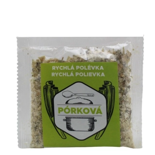 Polévka rychlá pórková