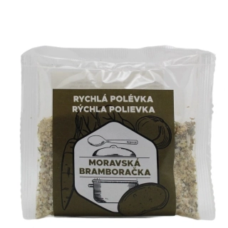 Polévka rychlá moravská bramboračka
