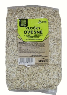 Ovesné vločky s klíčky bez lepku 500g