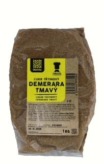Cukr třtinový demerara tmavý 1kg