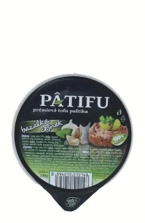 Patifu s bazalkou a česnekem